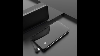 Super Thin Wired & Wireless 10000mAh Power Bank with Conceable Cable screenshot 3