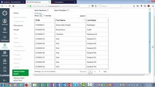 Advisor Dashboard