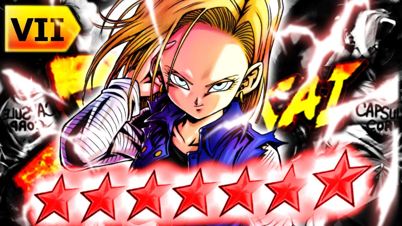 Zenkai 7 Android 18 is so GOOD I broke my headset in Dragon Ball Legends