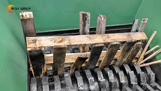 How to Remove Nails from Wood Pallets | Pallet Shredder + Magnetic Separator