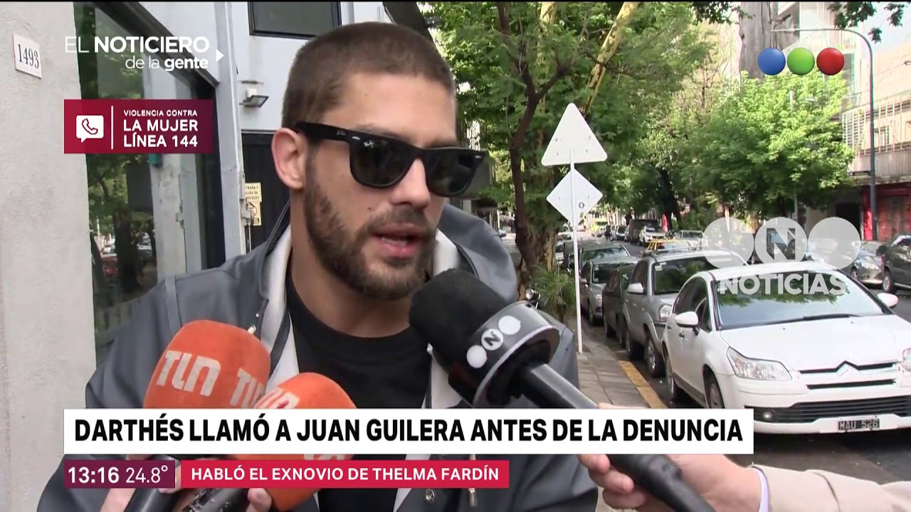 Darthés llamó a Juan Guilera antes de la denuncia - El noticiero de la gente buenos aires palermo