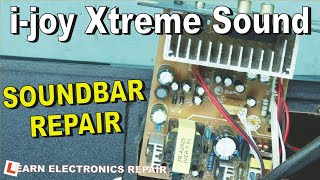 I bought an i-Joy Xtreme Sound soundbar at the flea market? But can I fix it?