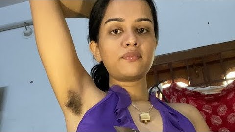 How I trim my underarms hairs