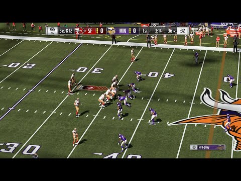 NFL 2018 Week 1 - San Francisco 49ers vs Minnesota Vikings - 1st Half - Madden NFL 19 PS4 PRO - HD