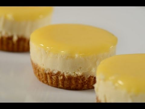 Lemon Cheesecakes Recipe Demonstration - Joyofbaking.com