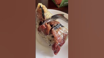 Unveiling Chinese Zongzi Rice Dumpling The Delightful Tradition of Dragon Boat Festival #shortsvideo