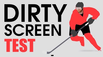 (DSE) Dirty Screen Effect Test --- 60 fps Hockey Screen Uniformity