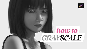 How to SHADE in GRAYSCALE | Digital Painting Tutorial