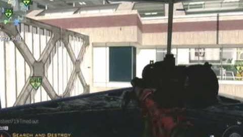 Mw2 AMAZING Noscope Wallbang (Terminal)