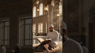 “Peaceful Islamic Atmosphere | Beautiful Mosque Scene”“Calm Spiritual Moment Inside a Grand Mosque”