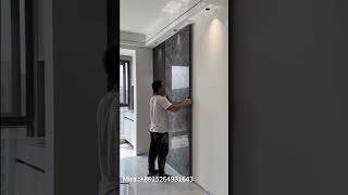 Modern Wall Decoration Using PVC Marble Sheets & WPC Panels
