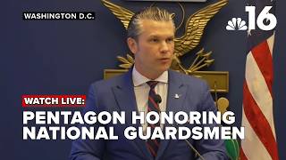 Pentagon to honor National Guardsmen for heroism in White House-area shooting