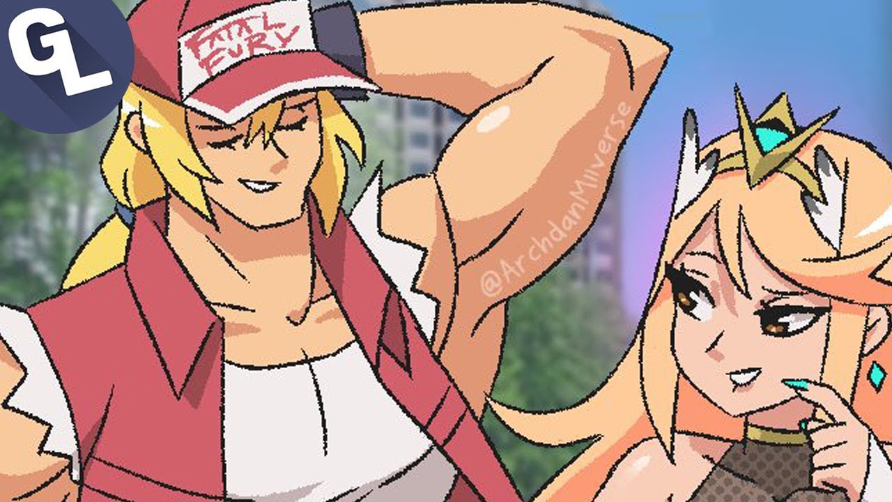Mythra Hits on Terry Bogard