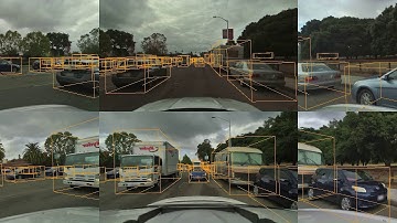 A scene form lyft 3d object detection dataset