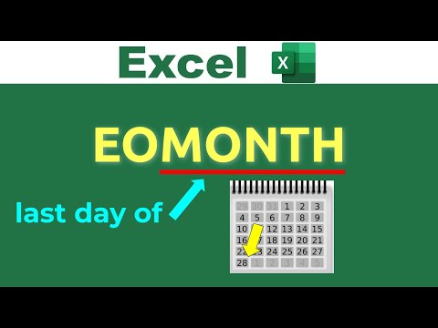 EOMONTH Function in Excel with Example