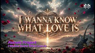 Aurum Project - I Wanna Know What Love Is