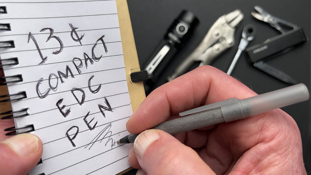 «Превратите ручку Bic за 13 центов в карманный EDC-набор за 10 минут! 🖊️✨»