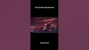 AI-Generated Anime Battle: Saber vs Yuji | Sora 2 Tech Showcase