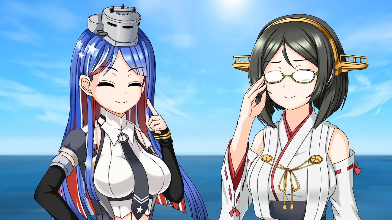 艦これ】秘書艦South Dakotaと殴り合いの友情 - YouTube