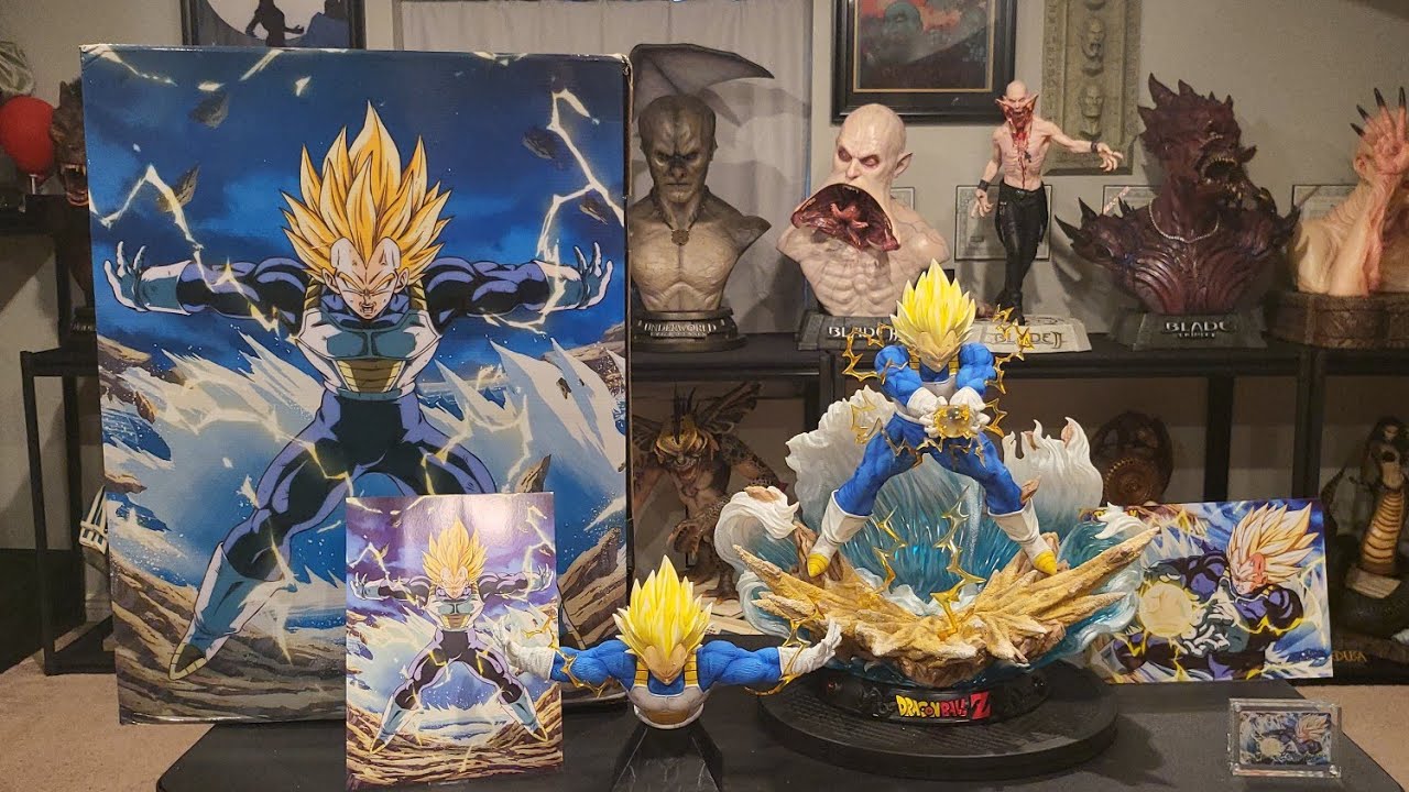 RYU Studio Dragon Ball Final Flash Vegeta Resin Model Painted In Stock 1/4  New