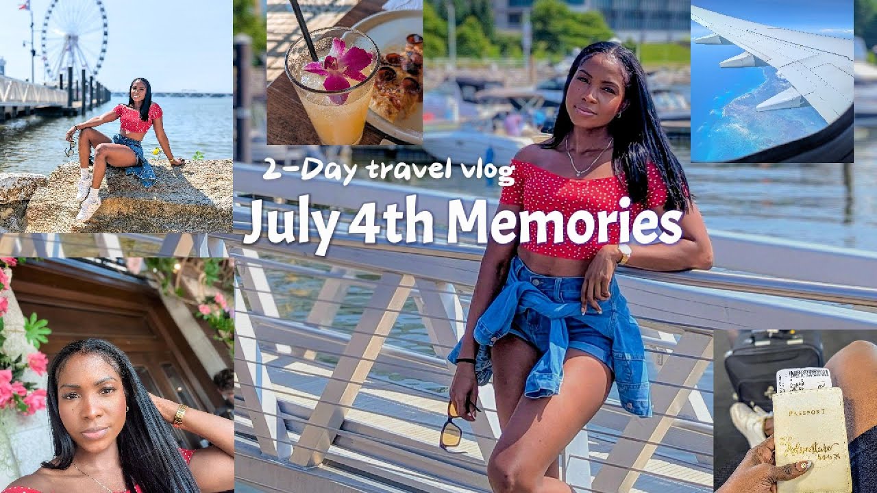 Видеоблог о путешествии 4 июля с Ямайки в США
