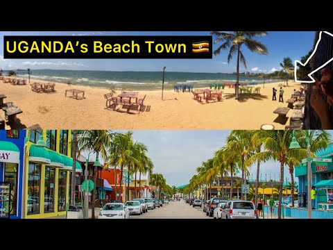 SHOCKING! Entebbe Beach Town - UGANDA TRAVEL 2023