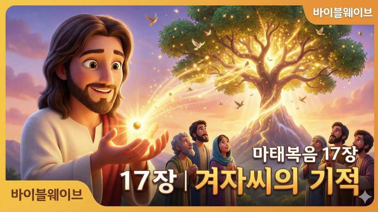 밤에 듣기 좋은 찬양 📖 마태복음 17장 겨자씨의 기적 