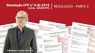 Documentos Psicológicos - Resolução CFP n 6 2019 Parte 3