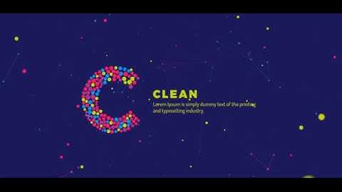 Big Dot Letter Titles | After Effects project | Videohive template