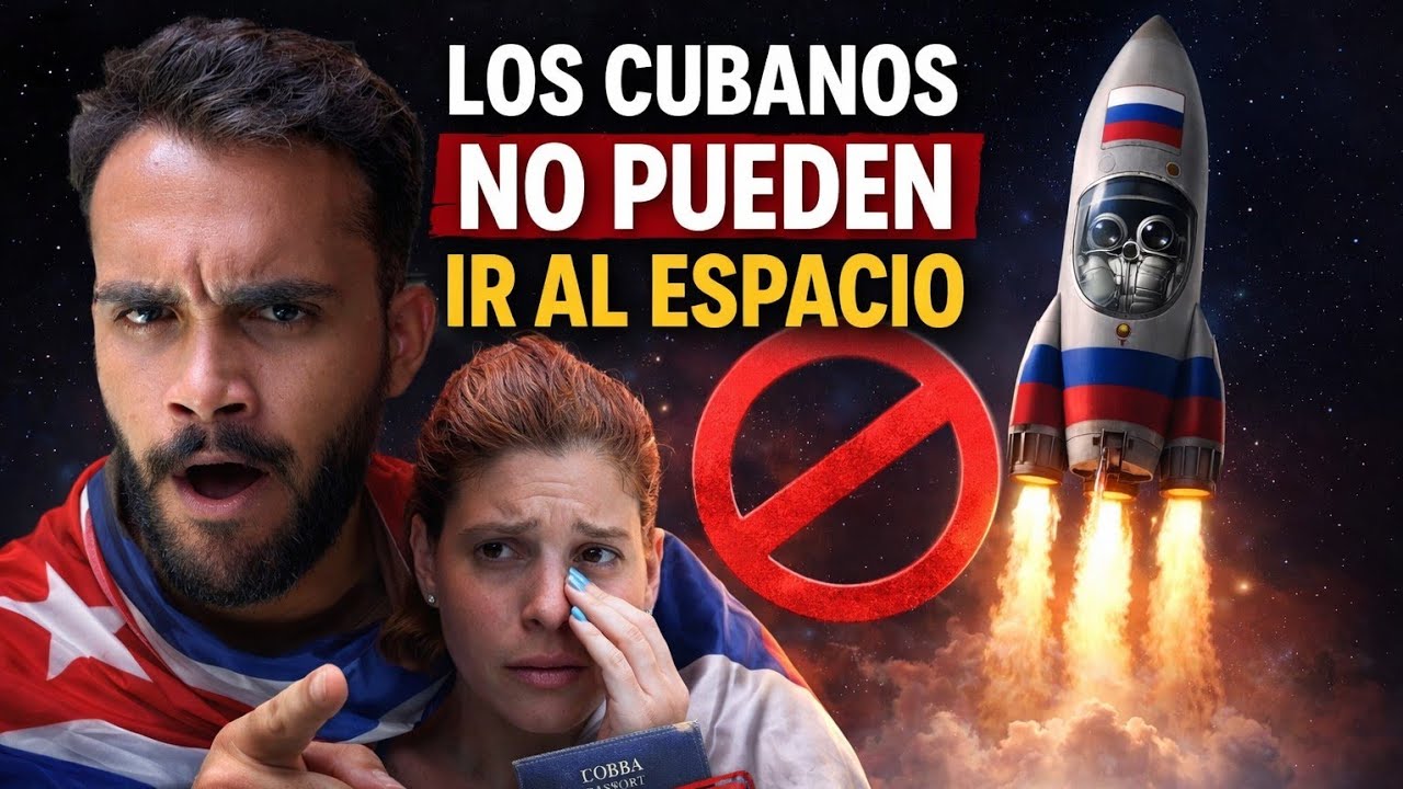 ❌️🇨🇺LOS CUBANOS NUNCA PODRÁN ir al ESPACIO 🇷🇺❌️