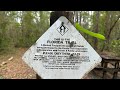 Hiking the Florida Trail in the Green Swamp.
