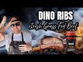 OMG! Dinosaur Ribs | You need to try this Cook | Simple Beef Ribs| #BBQ #Meat #Carnivore