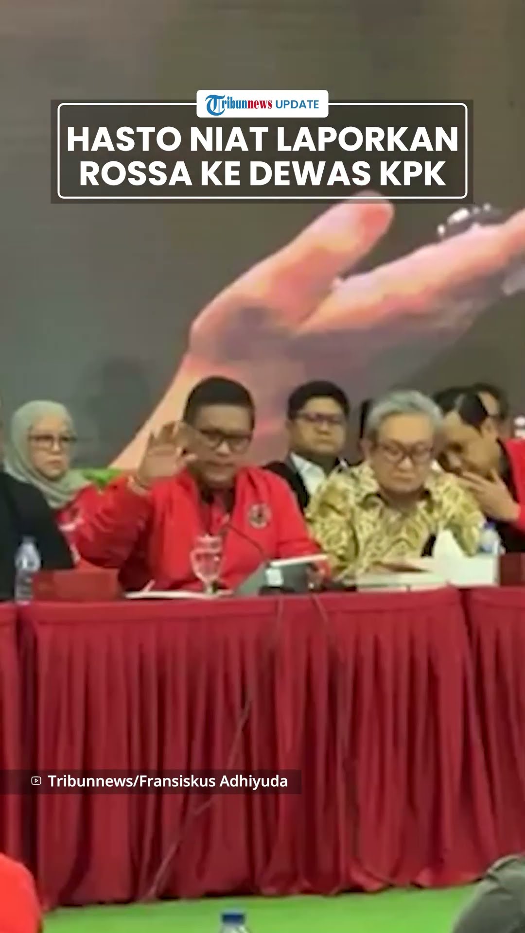 Hasto Menggebu akan Laporkan Penyidik Rossa Purba ke Dewas KPK, Sebut Iming-imingi Saksi Rp 2 M