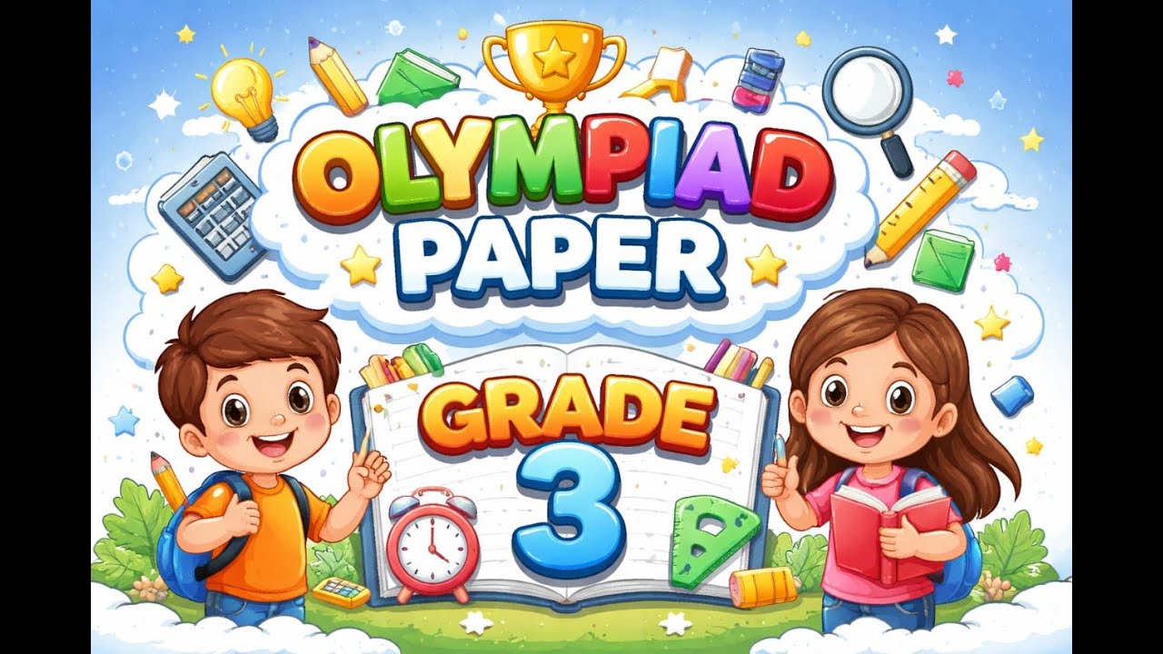 Olympiad syllabus wise question and answer for grade 3. 