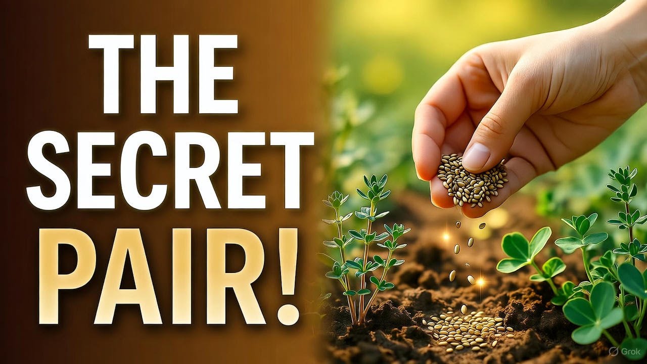 Ditch Mulch FOREVER! These 2 Seeds Will Change Your Garden Soil for LIFE!