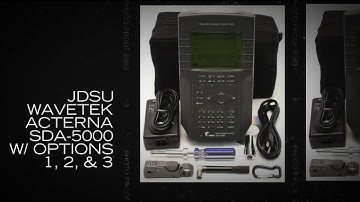 JDSU Wavetek Acterna SDA-5000 w/ Options 1, 2, & 3