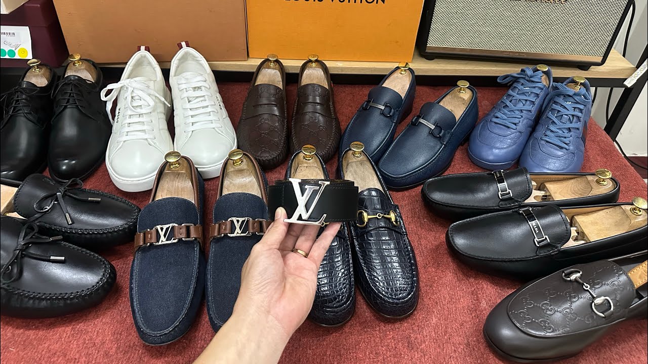 Khai xuân Năm mới LV, Gucci, Ferragamo, Prada, Bally giày hiệu châu âu ( 27/2 ) zalo 0356.474.121