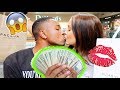 Paying my Future Wife Every Time She KISSES Me!!