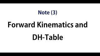 Industrial Robotics : Forward Kinematics Part(1)