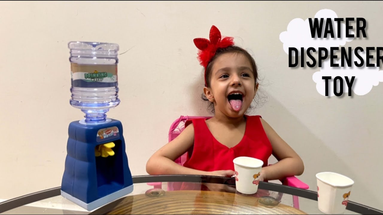 Mini Water Dispenser Toy for Kids | Pretend Play Water Dispenser Machine | Keekee's World
