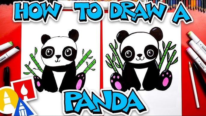 How To Draw A Panda Youtube How To Draw A Panda Youtube