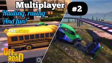 Off The Road • Multiplayer #2! Building a foundry & Racing!