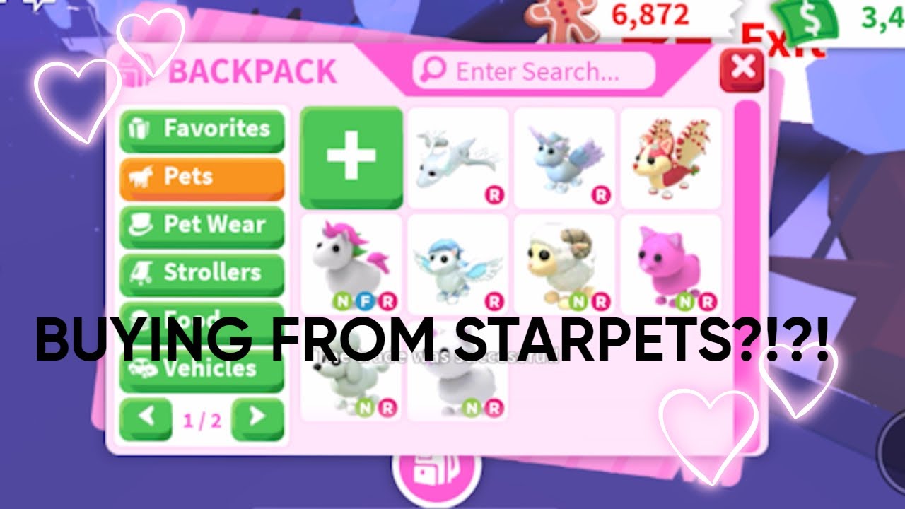 Go shop at starpets.gg TODAY! 🥰😍 #starpets #adoptme #roblox #fyp #ad