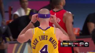 Alex Caruso with the clutch 3 pointer | Lakers vs Rockets