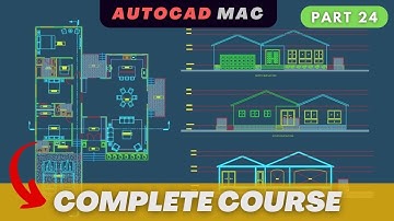 Furnishing Bedrooms & Bathrooms  | Autocad 2023 Mac - From Zero To Hero - Part 24