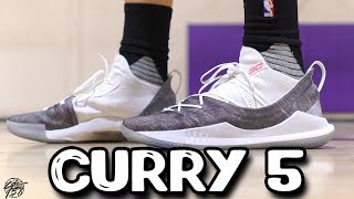 Under Armour Curry 5 Black/White Colorway First Look!