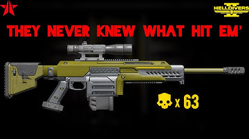 HELLDIVERS 2: DILIGENCE COUNTER SNIPER STEALTH GAMEPLAY (SOLO MAX DIFFICULTY ALL CLEAR NO DEATHS)