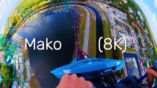 SeaWorld's TALLEST and FASTEST Coaster is Actually Insane — Mako POV