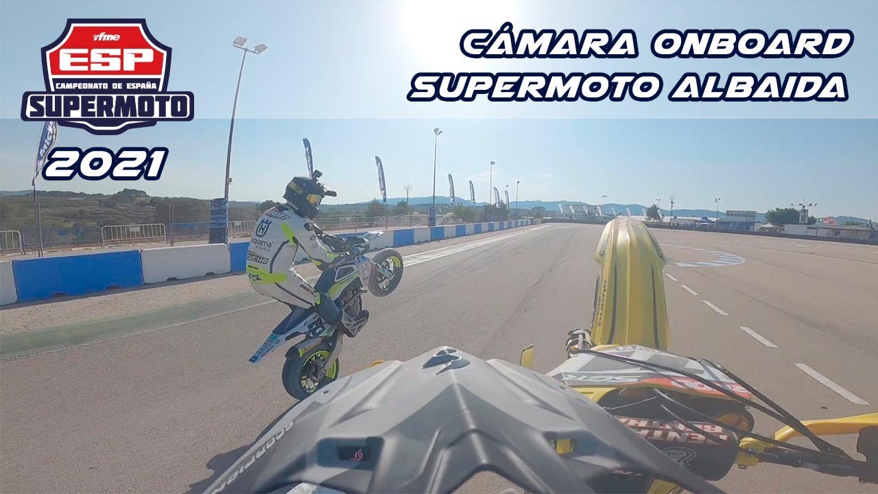 Supermoto Albaida 2021: Vuelta onboard