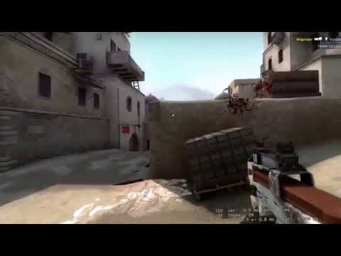 Double headshot with a Glock burst jump shot